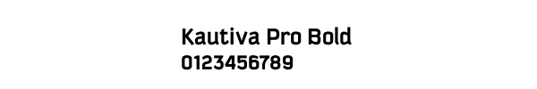 Fuente Kautiva Pro Bold.ttf