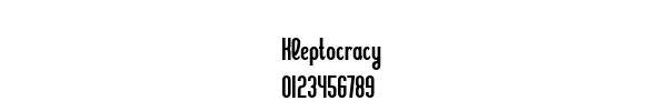 Fuente Kleptocracy.ttf