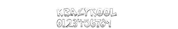 Fuente Krazykool.ttf