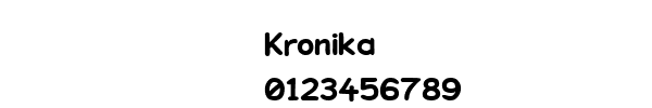 Fuente Kronika.ttf