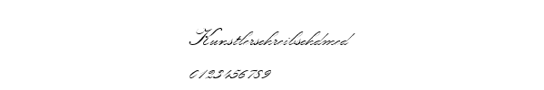 Fuente Kunstlerschreibschdmed.ttf