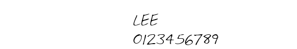 Fuente LEE.TTF
