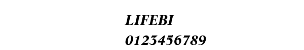Fuente LIFEBI.TTF