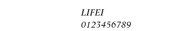 Fuente LIFEI.TTF
