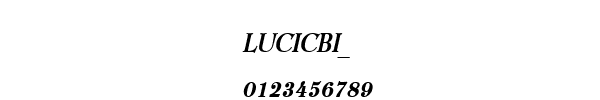 Fuente LUCICBI_.TTF