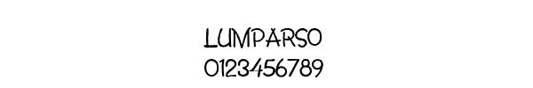 Fuente LUMPARS0.TTF