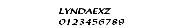 Fuente LYNDAEXZ.TTF