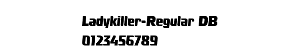 Fuente Ladykiller-Regular DB.ttf