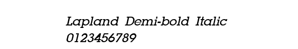 Fuente Lapland Demi-bold Italic.ttf