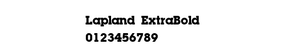 Fuente Lapland ExtraBold.ttf