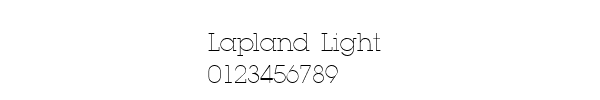 Fuente Lapland Light.ttf