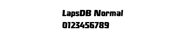 Fuente LapsDB Normal.ttf