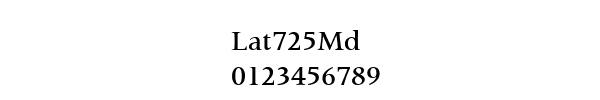 Fuente Lat725Md.ttf