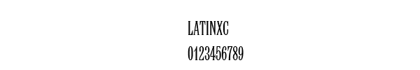 Fuente Latinxc.ttf