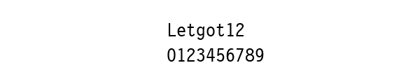 Fuente Letgot12.ttf