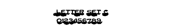 Fuente Letter Set C.ttf