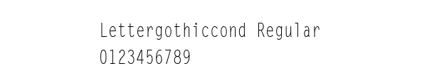 Fuente Lettergothiccond Regular.ttf