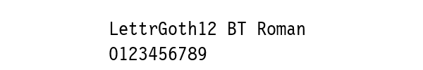 Fuente LettrGoth12 BT Roman.ttf