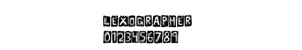 Fuente Lexographer.ttf