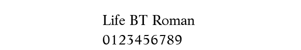 Fuente Life BT Roman.ttf
