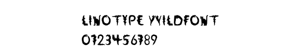 Fuente Linotype Wildfont.TTF