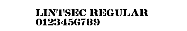 Fuente Lintsec Regular.ttf