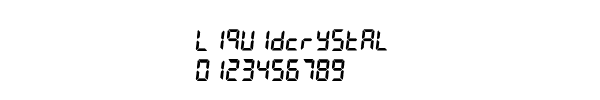 Fuente Liquidcrystal.ttf