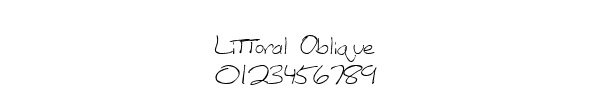 Fuente Littoral Oblique.ttf