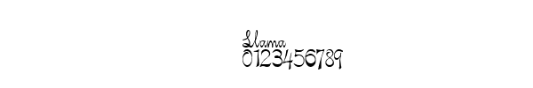 Fuente Llama.ttf
