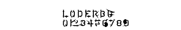 Fuente Loderbg.ttf