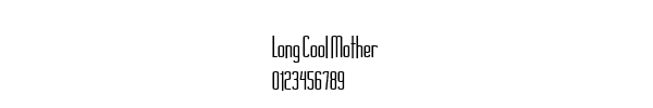 Fuente Long Cool Mother.ttf