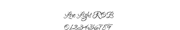 Fuente Love Light ROB.TTF