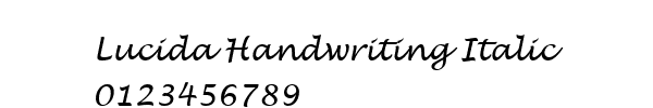 Fuente Lucida Handwriting Italic.ttf