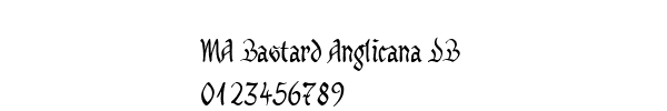 Fuente MA Bastard Anglicana DB.ttf