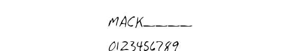 Fuente MACK____.TTF