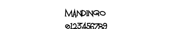 Fuente MANDINGO.TTF