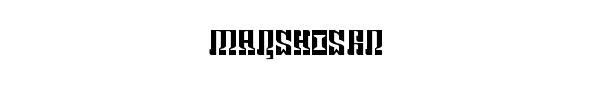 Fuente MARSHOSBN.ttf