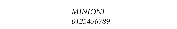 Fuente MINIONI.TTF
