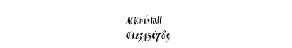Fuente MKristall.ttf