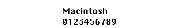 Fuente Macintosh.ttf