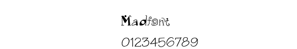 Fuente Madfont.ttf