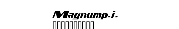 Fuente Magnump.i..ttf