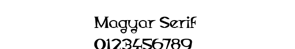 Fuente Magyar Serif.ttf