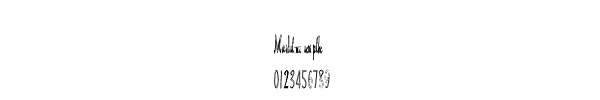 Fuente Maidstone scripthc.ttf