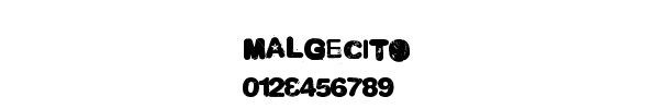 Fuente Malgecito.ttf