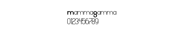 Fuente MammaGamma.ttf