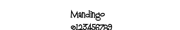 Fuente Mandingo.ttf