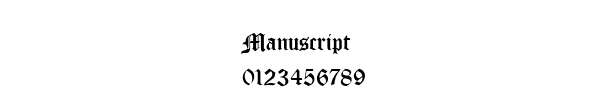 Fuente Manuscript.ttf