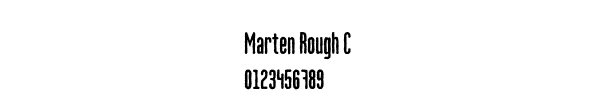 Fuente Marten Rough C.ttf