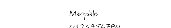 Fuente Marydale.ttf
